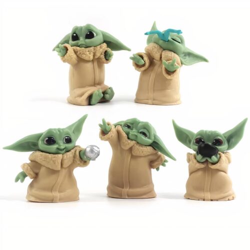 Figurines 5 pièces bébé Yoda Star Wars jouet