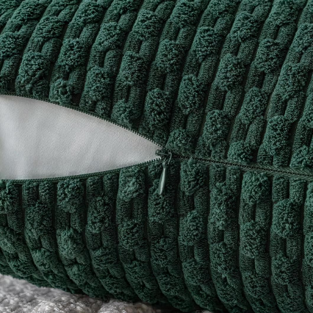 Housse de coussin carrée ciselée – Image 9