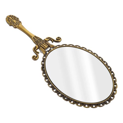 Miroir ancien en zinc