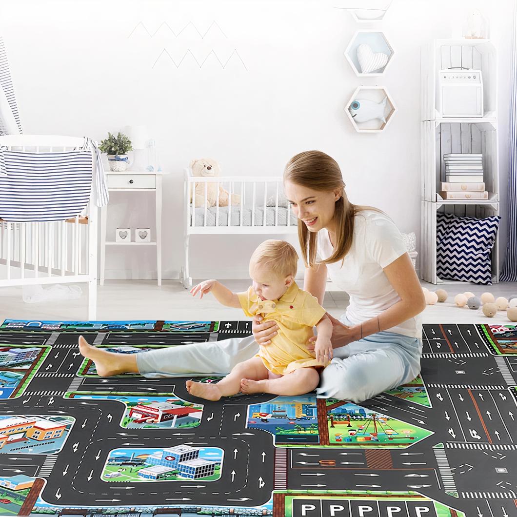 Tapis de voiture pour chambre d'enfant