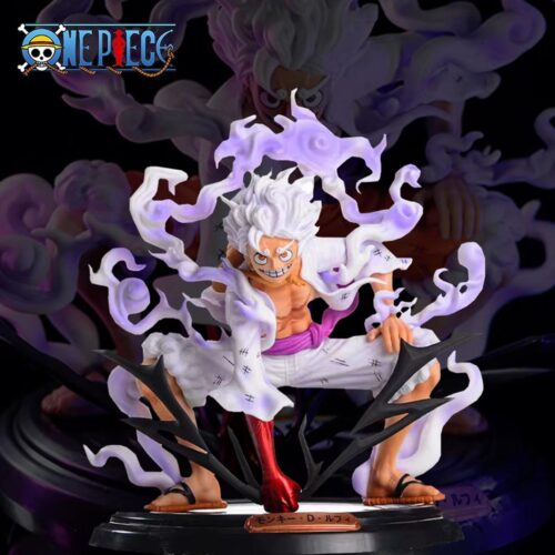 Figurine de collection sur socle One Piece Luffy Gear 5