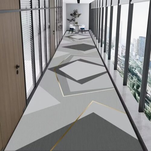 Tapis long élégant pour couloir