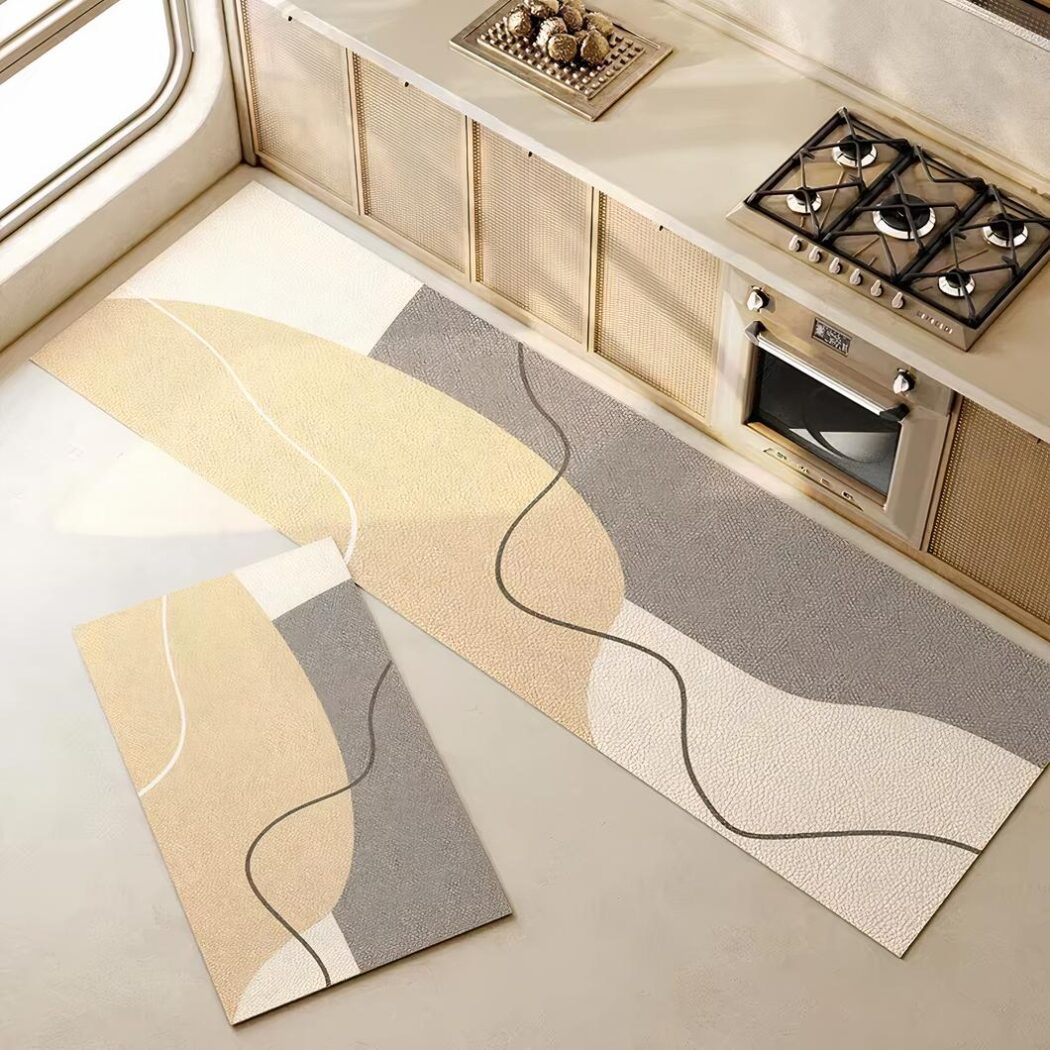 Tapis vinyl en polymère pour cuisine